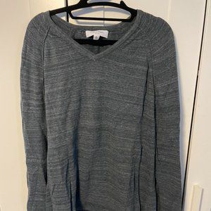 Calvin Klein Men's V-Neck Sweater XL Grey